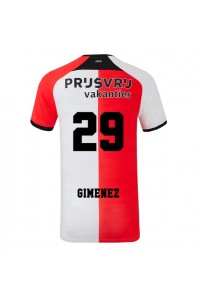 Fotbalové Dres Feyenoord Santiago Gimenez #29 Domácí Oblečení 2024-25 Krátký Rukáv